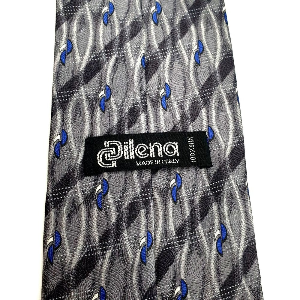 Dilena Mens Necktie Silk Designer Italian Accessory Office Work Casual Dad Gift - Picture 5 of 5